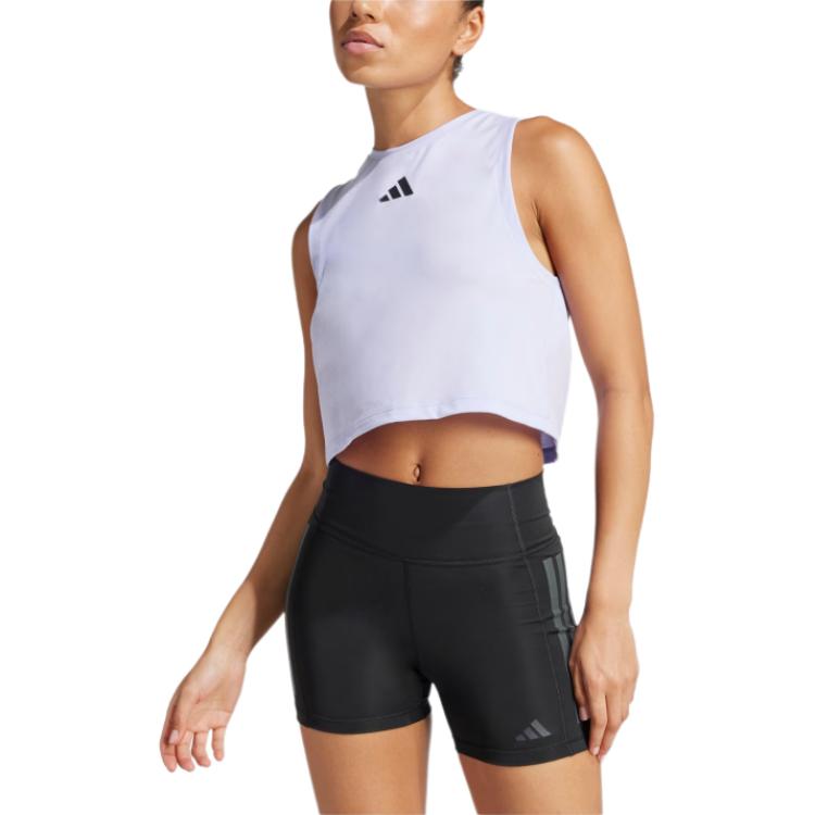 Футболка Boxy Tank Top Adidas, фиолетовый — фото 3