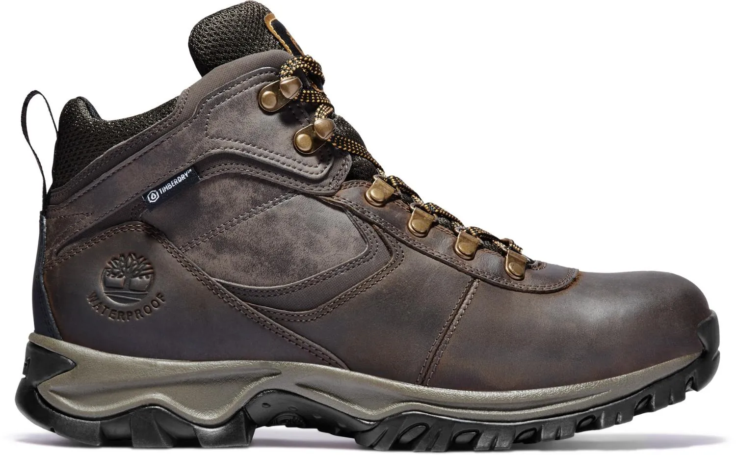 

Водонепроницаемые треккинговые ботинки Mt. Maddsen Mid для мужчин Timberland, Dk Brown Full Grain