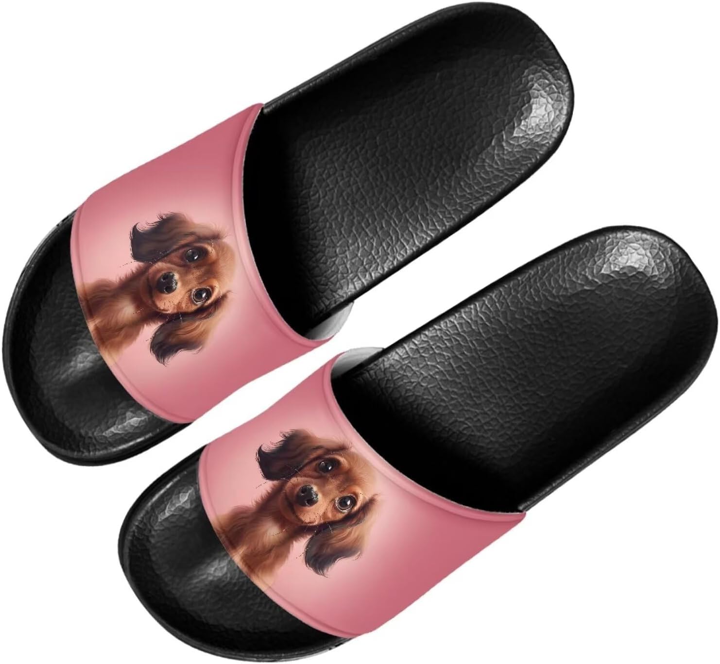 

Сандалии Forchrinse Tie Dye с принтом морской черепахи для мужчин и женщин, стильные летние тапочки с животным рисунком для дома и душа, Dachshund