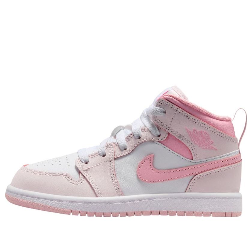 

Кроссовки (PS) Air Jordan 1 Mid 'Pearl Pink White'