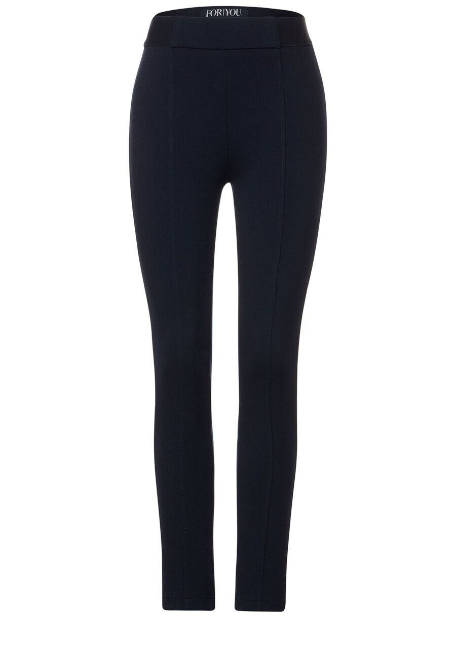 

Тканевые брюки STREET ONE Skinny Pants, синий