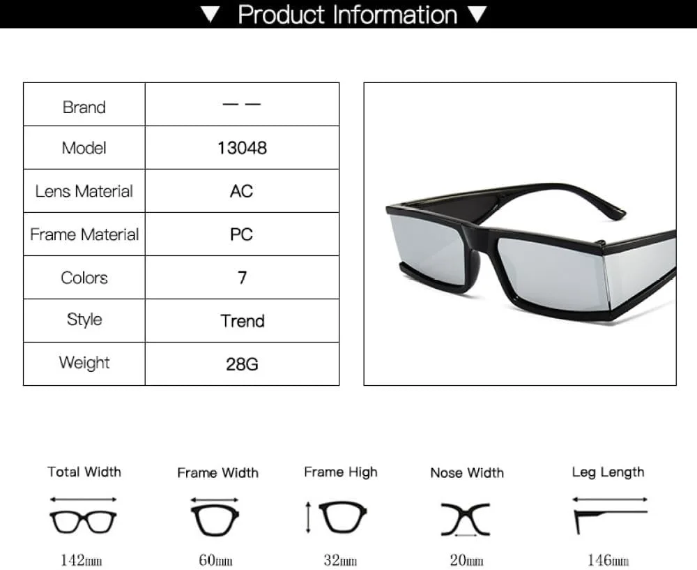 

Квадратные солнцезащитные очки для женщин, модные ретро-очки с зеркальными линзами, роскошные винтажные панк-очки для мужчин, солнцезащитные очки UV400 MUTYNE, C3