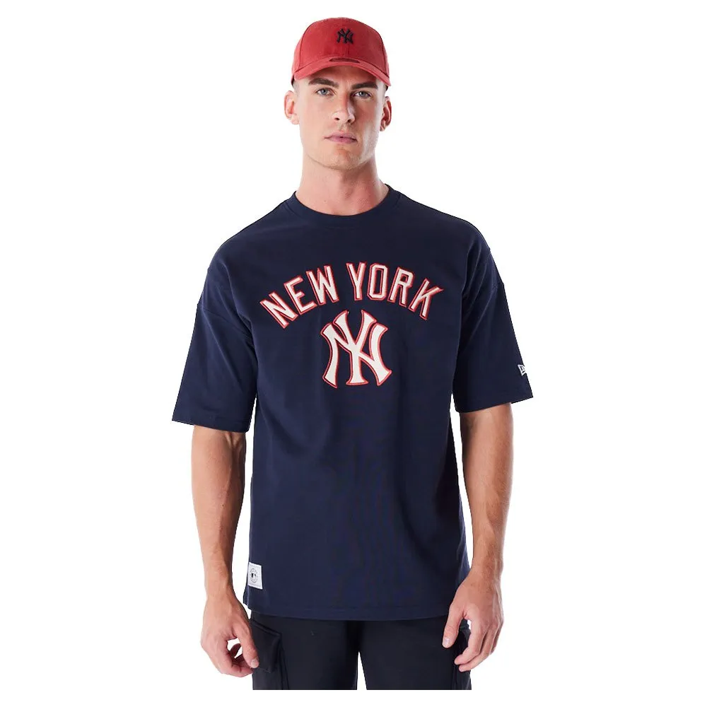 

Футболка New Era MLB Rib Infill New York Yankees, синий