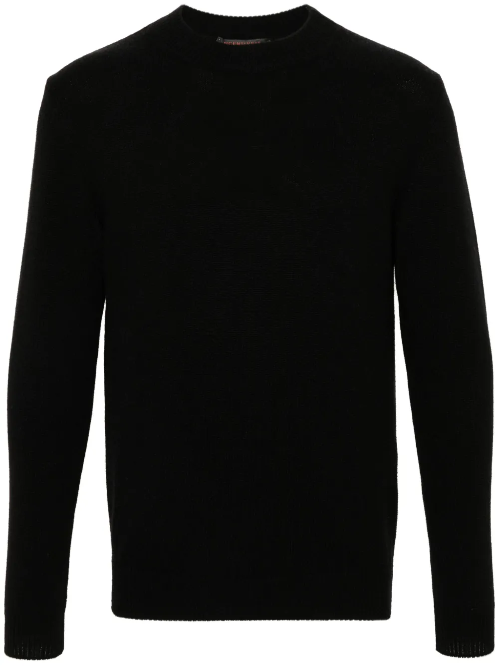 

Кашемировый джемпер с круглым вырезом Incentive! Cashmere, черный