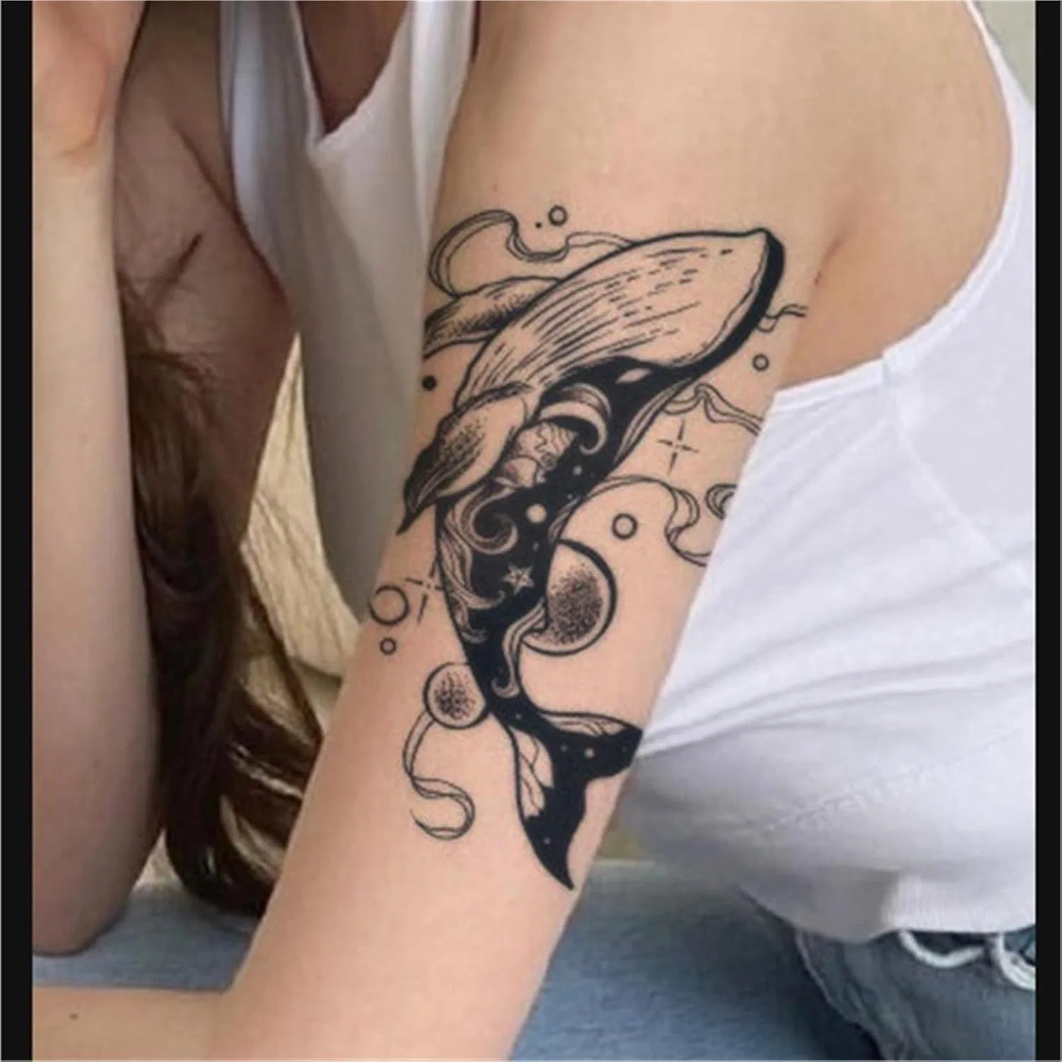 Временная татуировка Dream Whale Herbal Tattoo Patch, One Color — фото 4