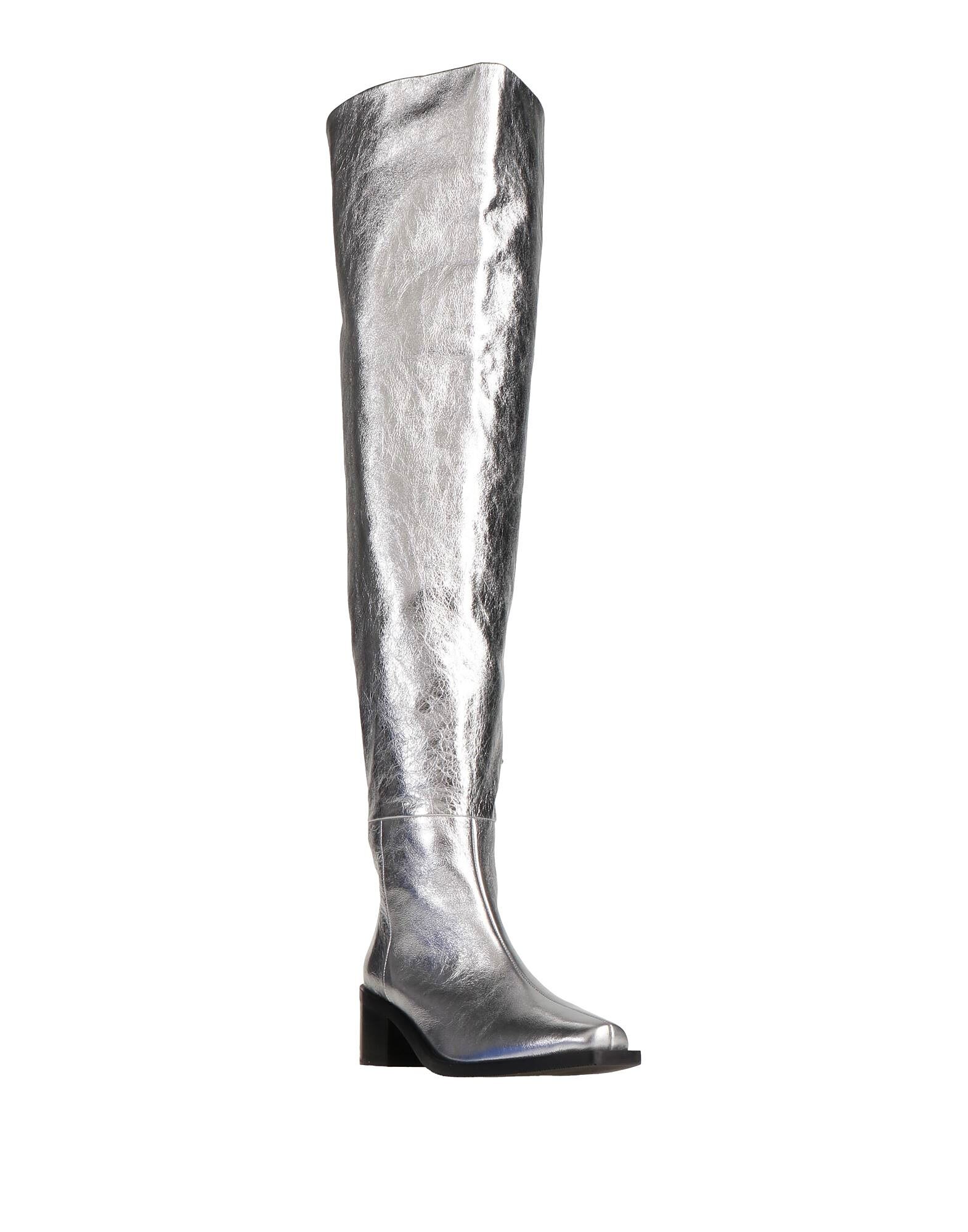 Ботинки Stuart Weitzman, серебряный — фото 2
