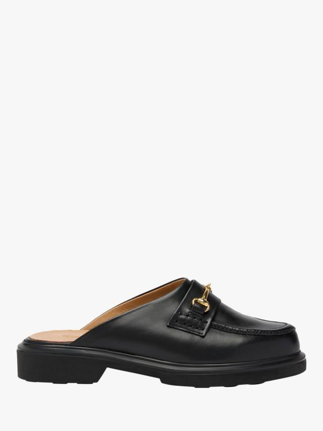 Dalton Leather Snaffle мюли-лоферы Russell & Bromley, Black
