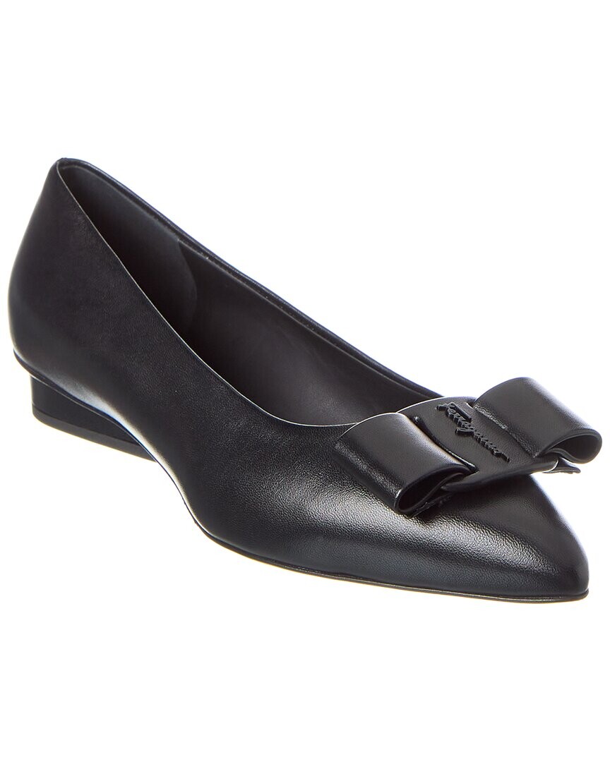 

Кожаные балетки Salvatore Ferragamo Viva, красный