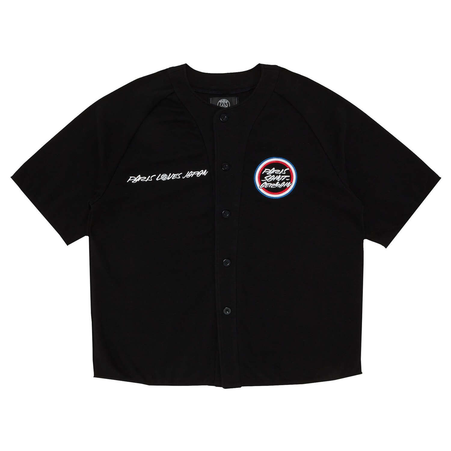 

Бейсбольная рубашка Paris Saint-Germain x Futura, черная