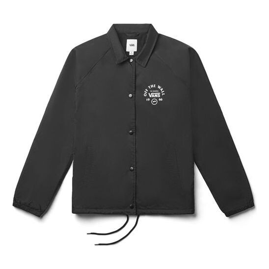

Куртка thanks coach attendance jacket black Vans, черный