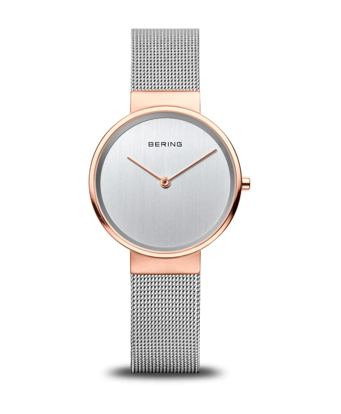 

Bering классические женские часы наручные часы браслет Milanese 31mm 14531 060 Bering, серый