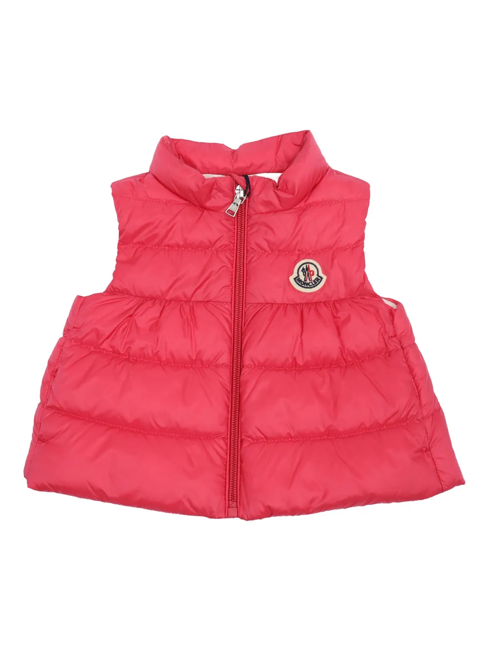 

Стеганый жилет Hiva с логотипом Moncler Enfant, розовый
