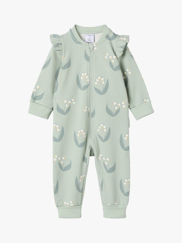 

Комбинезон для малышки лили Polarn O. Pyret, цвет Duck Egg Blue