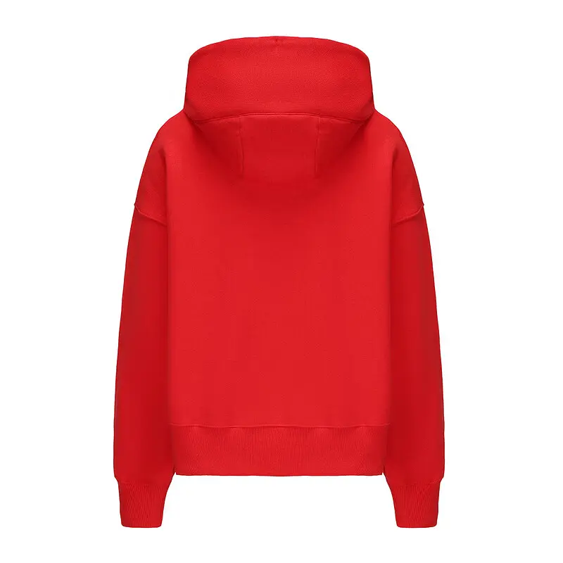 Спортивная одежда Phoenix Fleece женский оверсайз пуловер худи Nike, красный — фото 4
