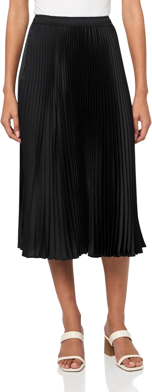 

BOSS Женская плиссированная юбка Vlissa, Black Oil