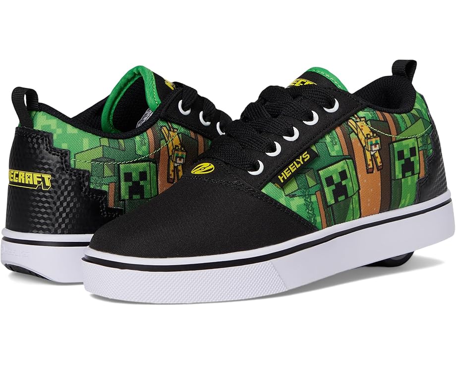 

Кроссовки Heelys Minecraft Pro 20 (Little Kid/Big Kid/Adult), Black/Purple/Pink