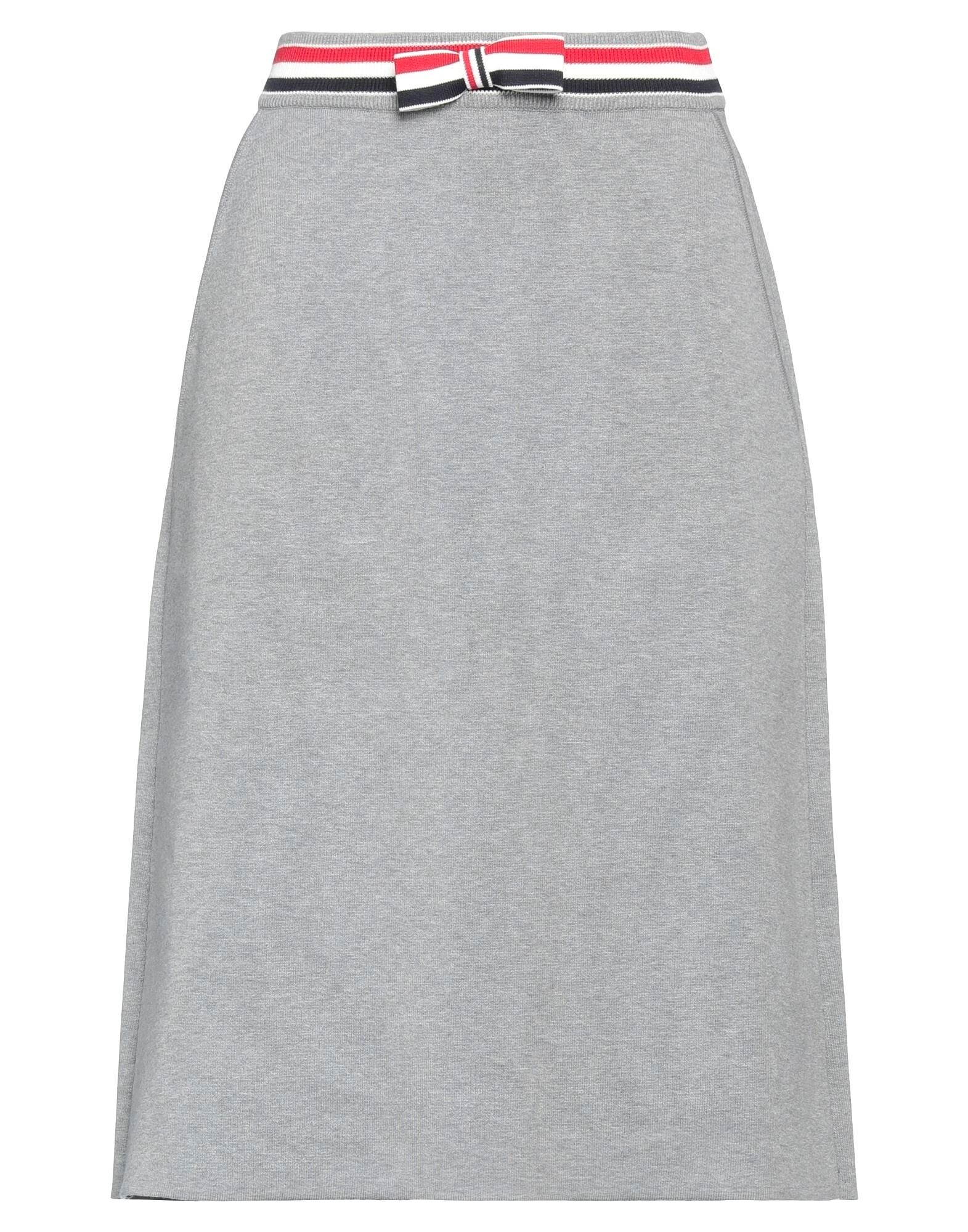 

Юбка миди Thom Browne, серый