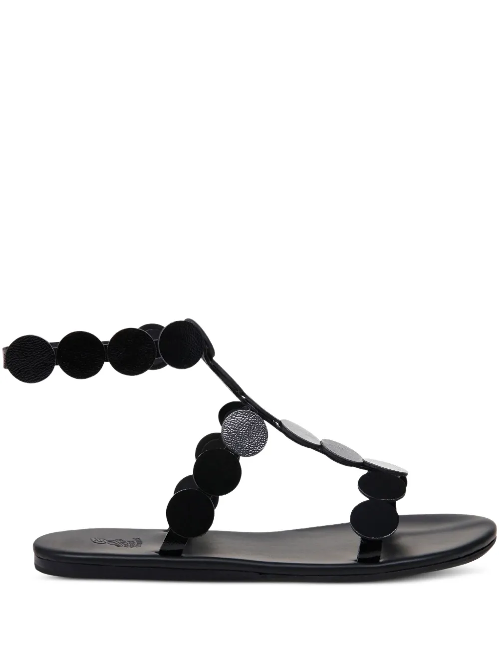 Декорированные сандалии Triton Ancient Greek Sandals, черный