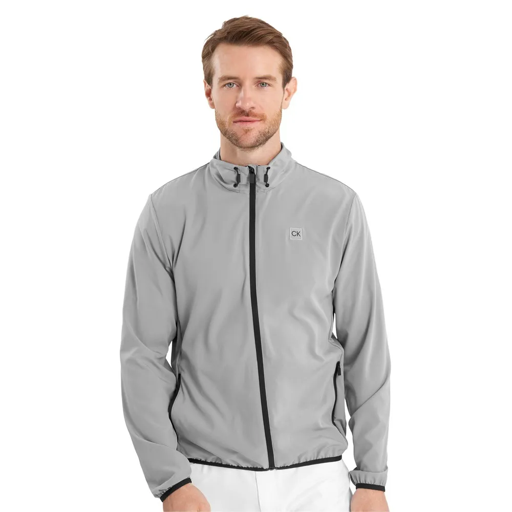 

Куртка Calvin Klein Golf Motion Full Zip Windbreaker, серый
