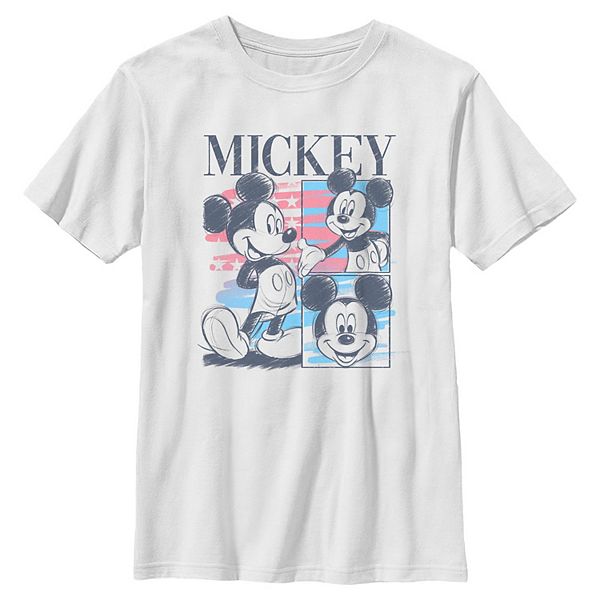 

Футболка с принтом Mickey Mouse Americana Sketches для мальчиков 6-20 Disney