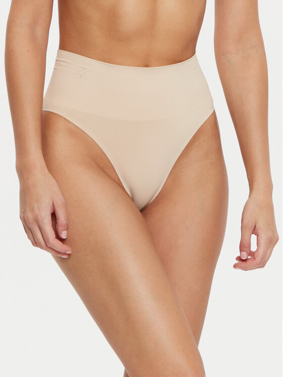 

Классические женские трусы с высокой талией 4L0020 Lauren Ralph Lauren, бежевый