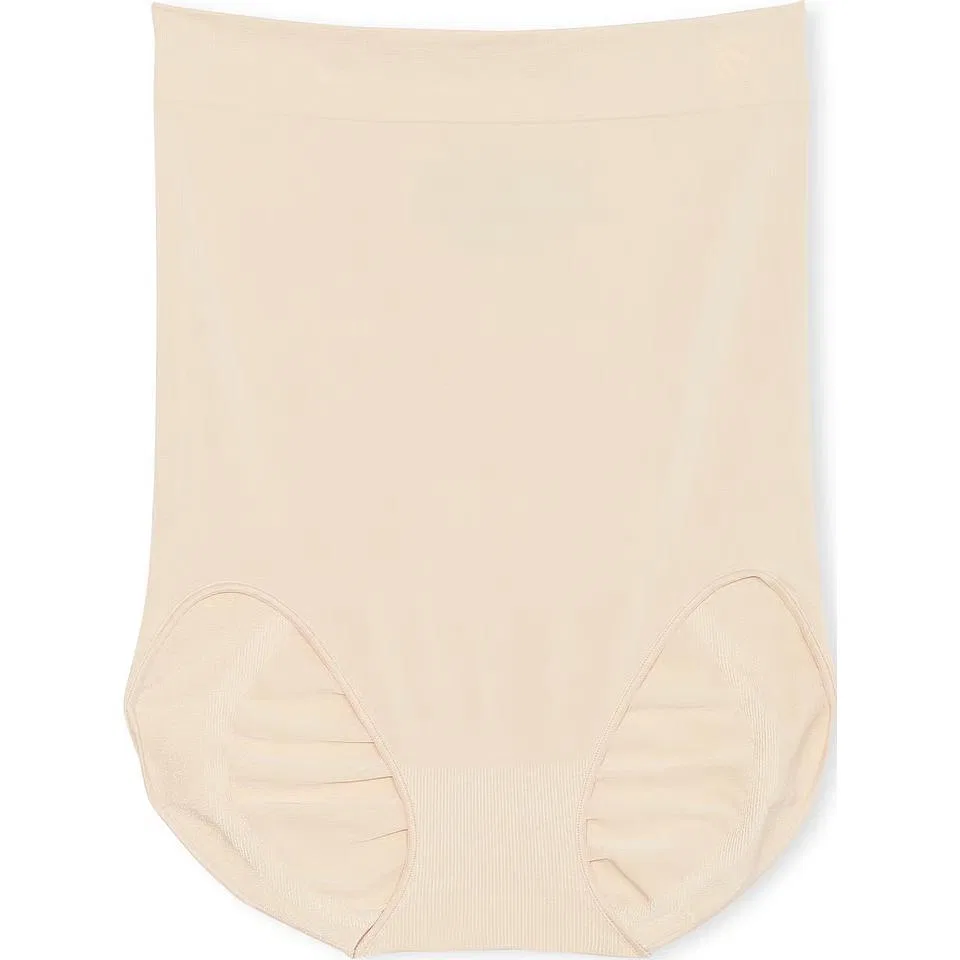 Бесшовные корректирующие трусы с высокой талией Victoria's Secret Almond Candy