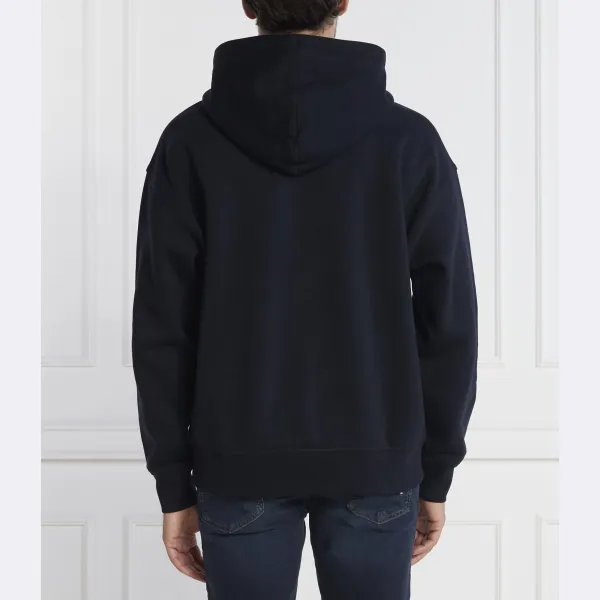 Толстовка классического кроя с вышивкой Monotype Tommy Hilfiger, синий — фото 2