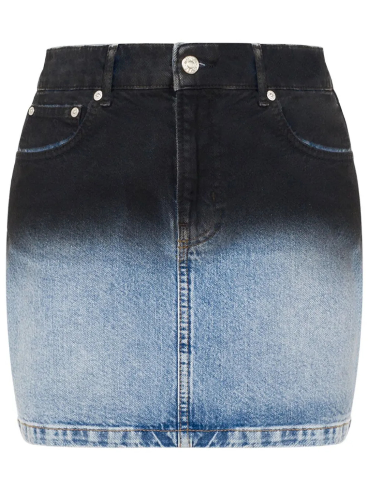 

MOSCHINO JEANS джинсовая юбка мини, черный