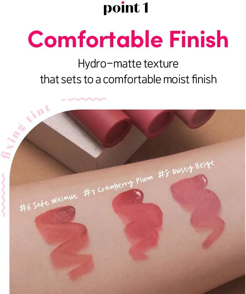 Тинт для губ ETUDE Fixing Tint, dusty beige, 4 г — фото 4