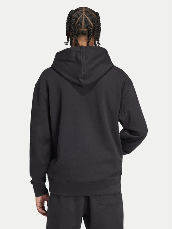 Свитшот loose fit ALL SZN French Terry IX1248 Adidas, черный — фото 3