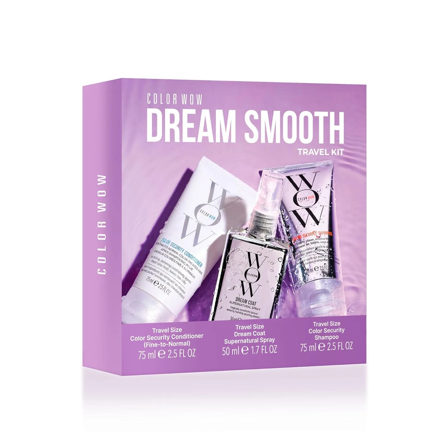 Спрей COLOR WOW Dream Coat Supernatural - ваши волосы останутся гладкими и блестящими в любую погоду благодаря отмеченному наградами средству против влажности. 198 мл (1 шт.) — фото 2