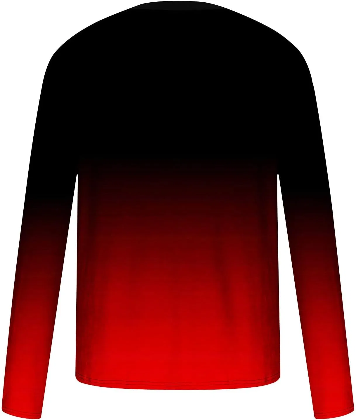 Мужская футболка с длинным рукавом Gradient Pullover, Polyester, Wine — фото 3