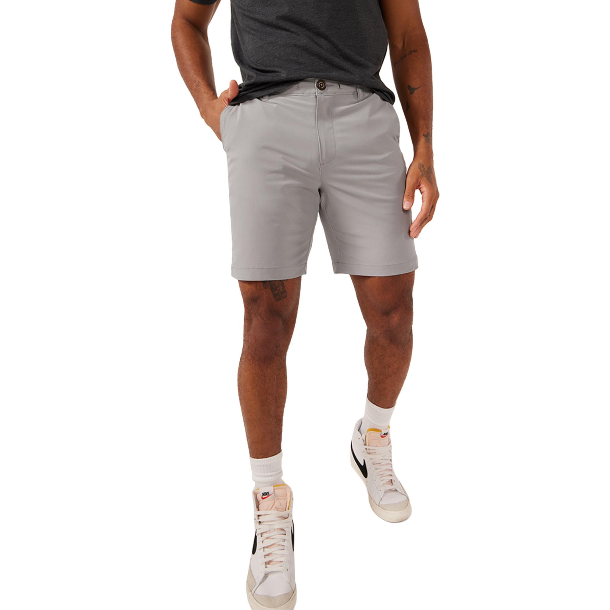 

Мужские шорты World's Grayests 8 дюймов на подкладке Everywear Performance Shorts Chubbies, Grey