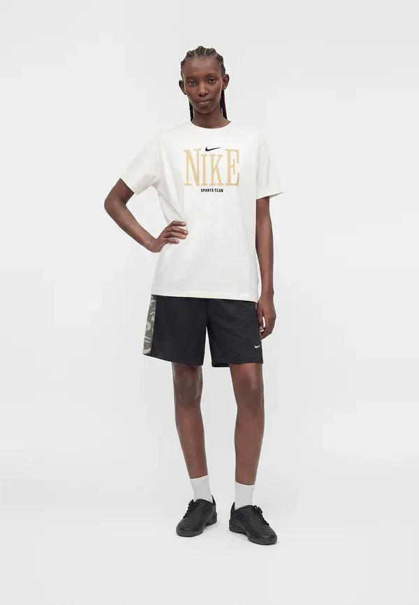 Футболка с принтом Nike Sportswear Inconnect tee print t-shirt, светло-бежевый — фото 2