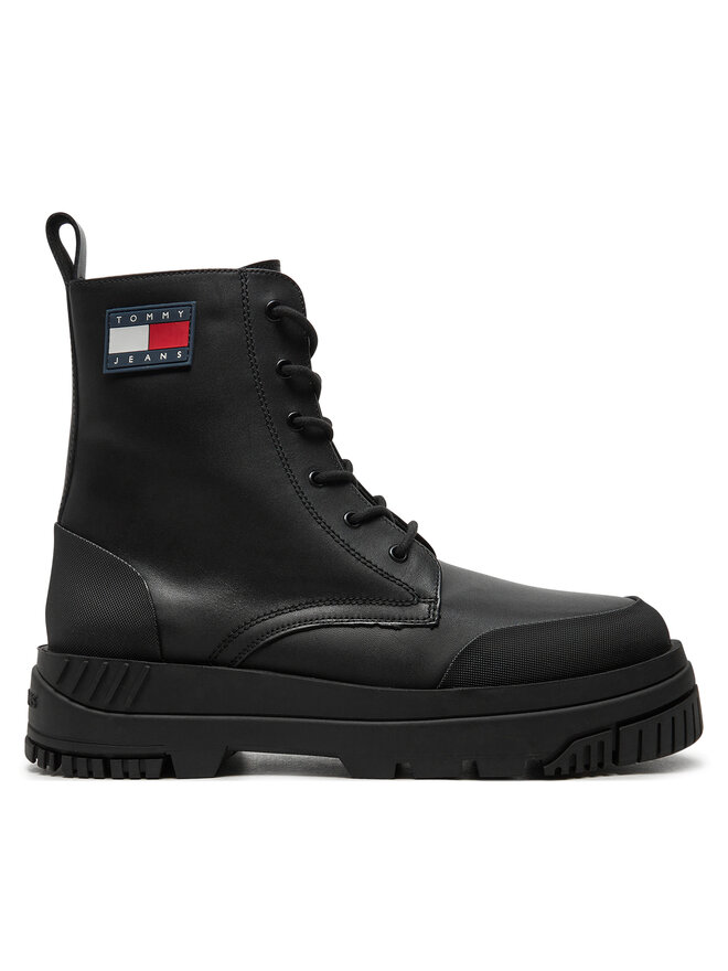 

Туфли на шнуровке EM0EM01511 Tommy Jeans, черный