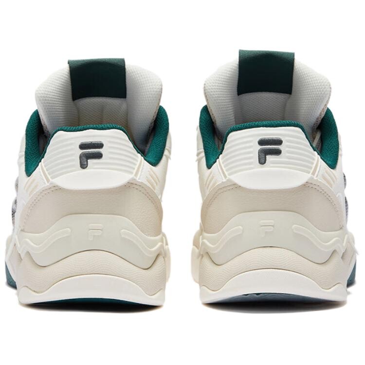 Кроссовки FILA FUSION Skateboarding Shoes Men Low-top White/Brown, цвет White rice dumplings — фото 3