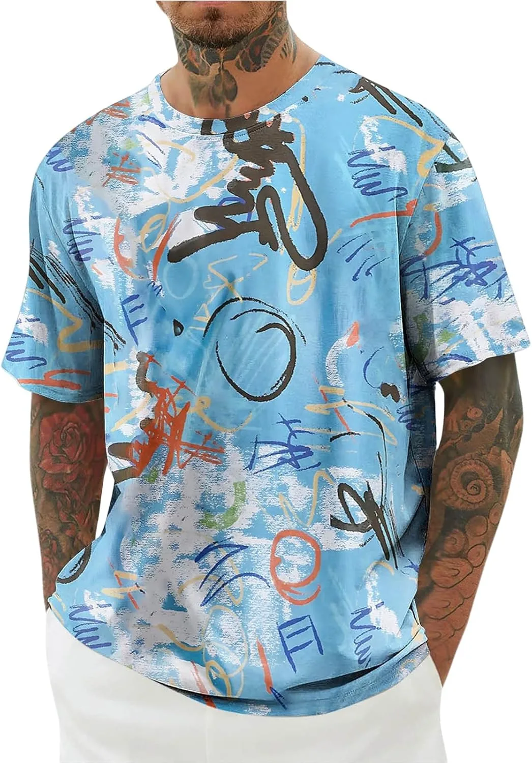 

Футболка с принтом Devil Graffiti, unisex YSERB