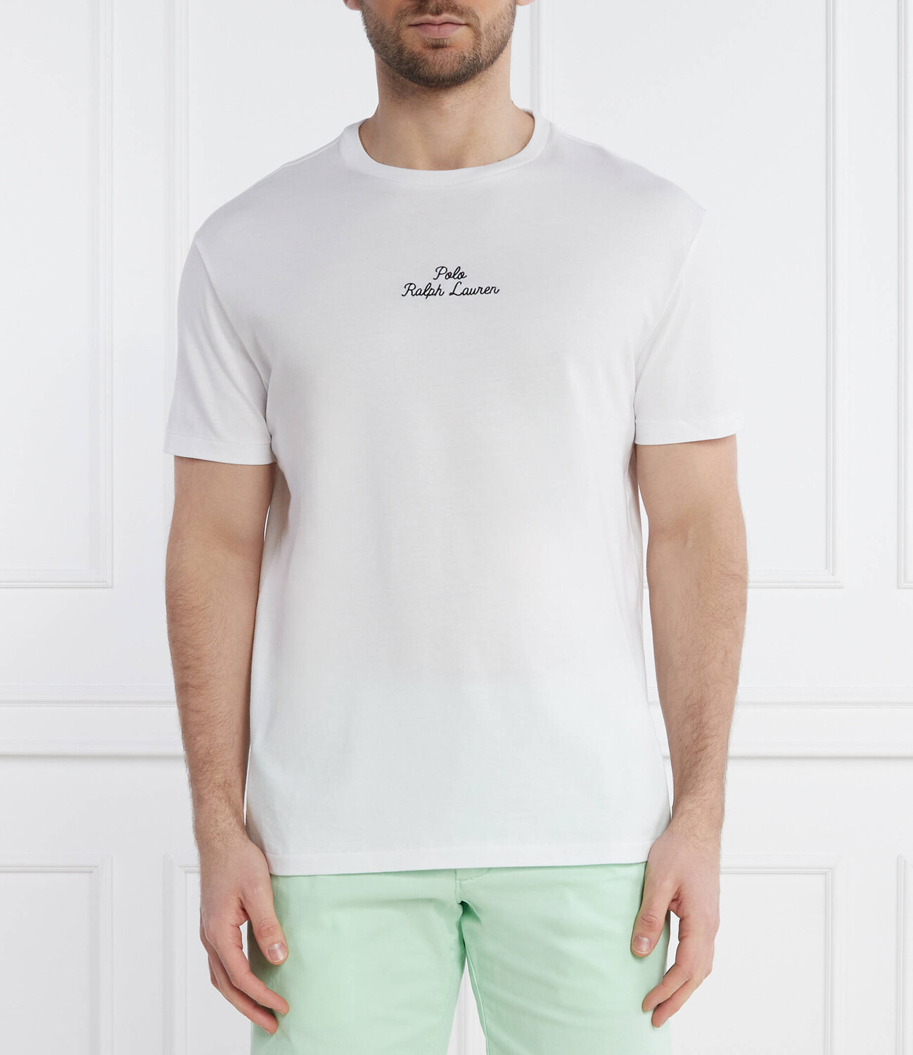 

Футболка POLO RALPH LAUREN Classic fit, белый