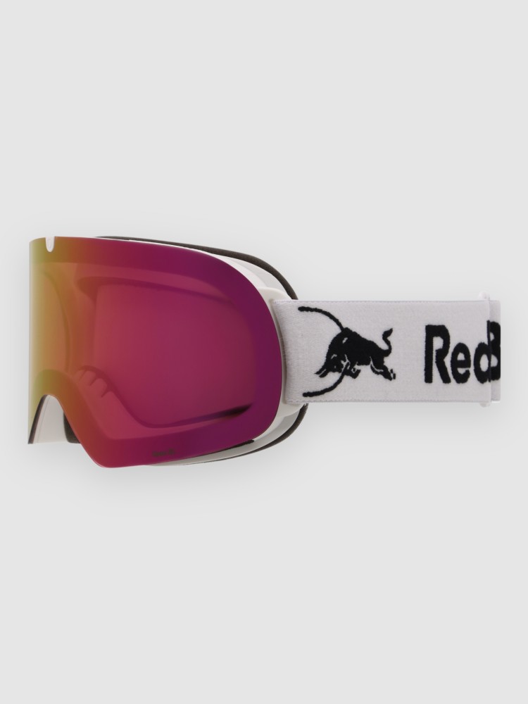 

Очки для сноуборда Red Bull SPECT Eyewear SOAR White Goggle, red with purple mirror