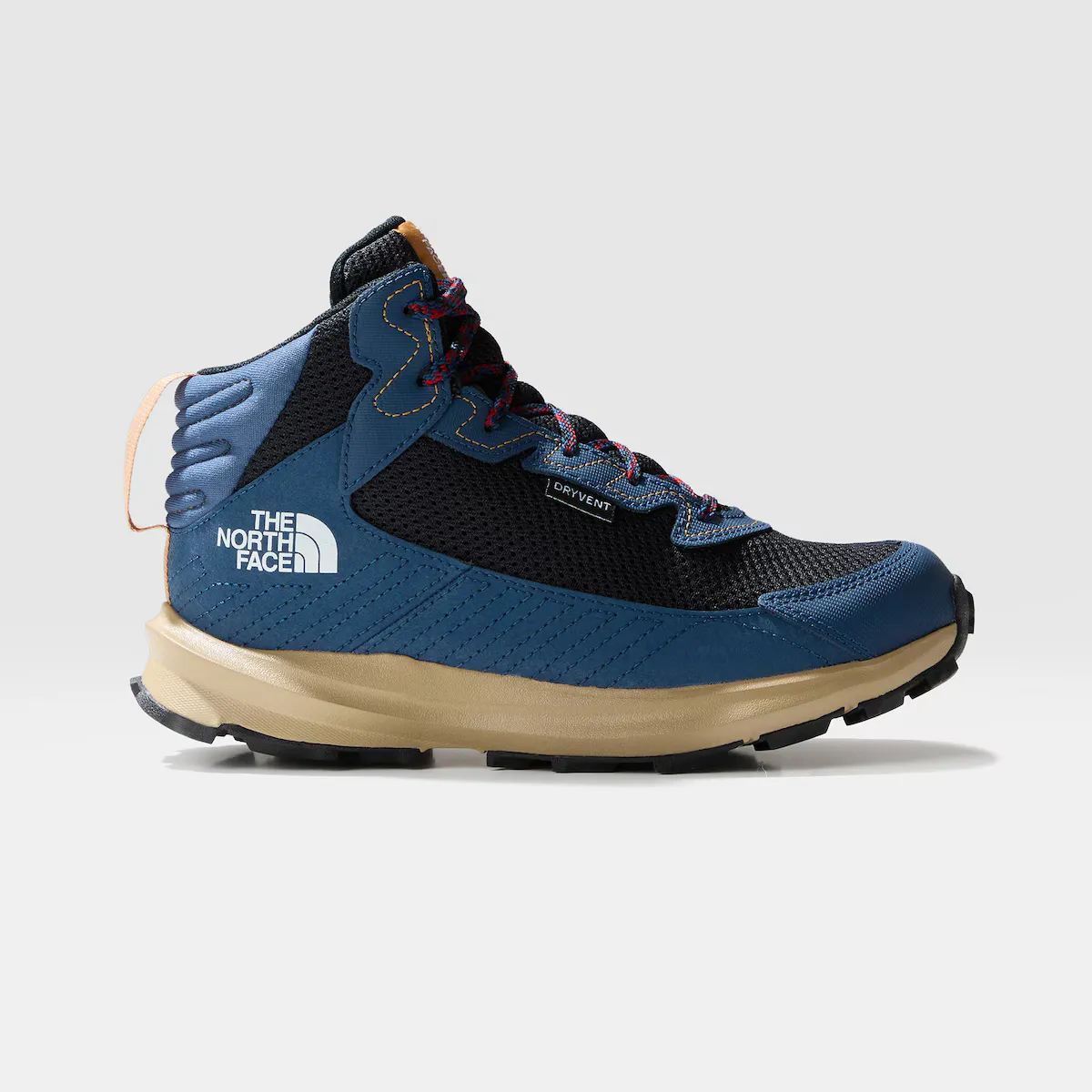 

Ботинки для походов для детей The North Face FASTPACK HIKER MID, синий