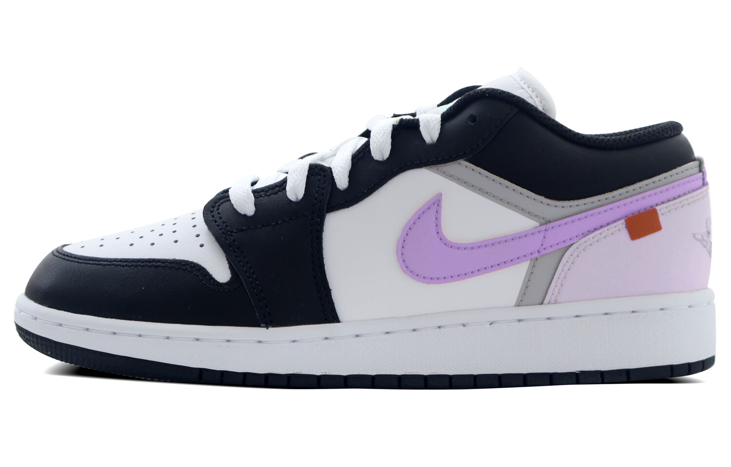 

Кроссовки Air Jordan 1 Vintage Basketball Shoes Men Low-top Gray, цвет Light Lavender