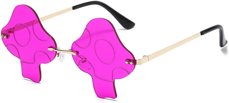 

Женские солнцезащитные очки без оправы неправильной формы в стиле ретро с прозрачными линзами и защитой от УФ-излучения UV400. Мужские солнцезащитные очки с сине-фиолетовыми зеркальными линзами LANGSER, Golden Dark Purple