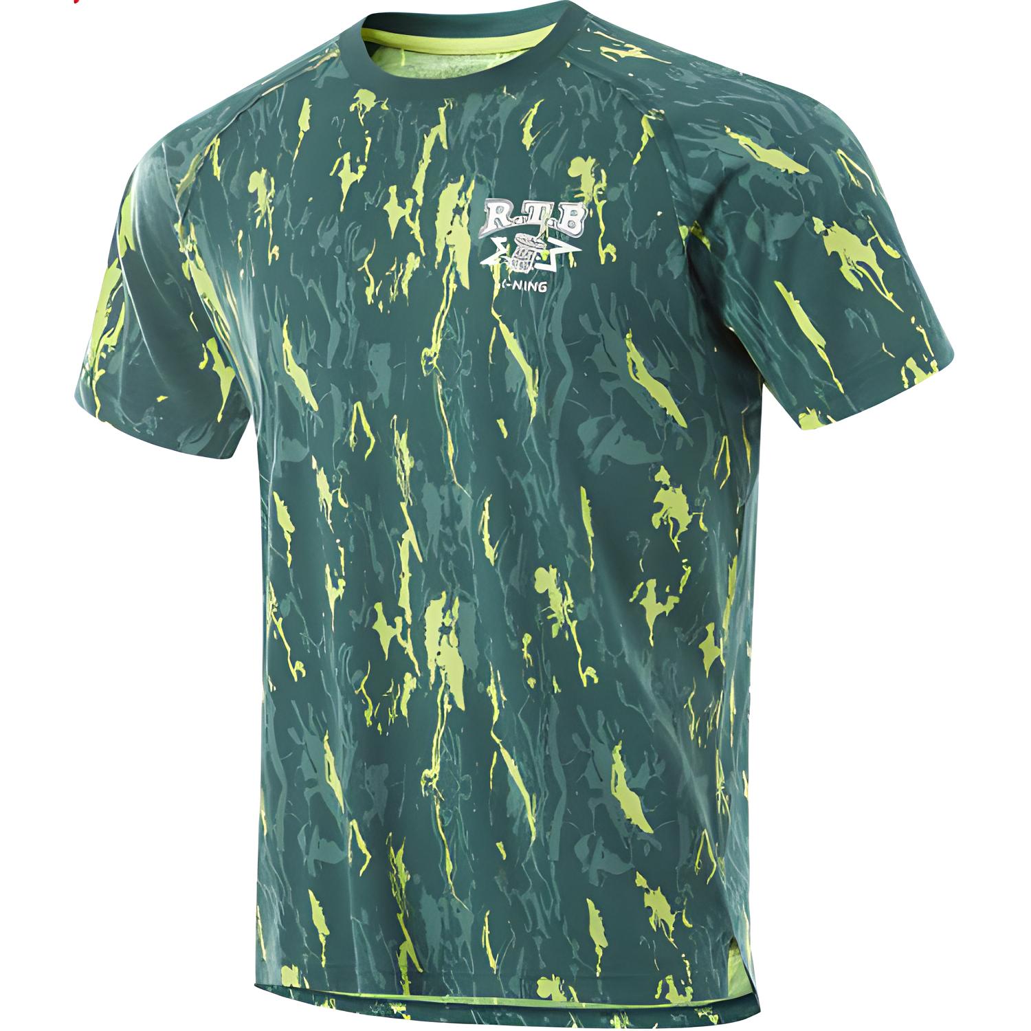 

Футболка LiNing Cloud Emerald Green