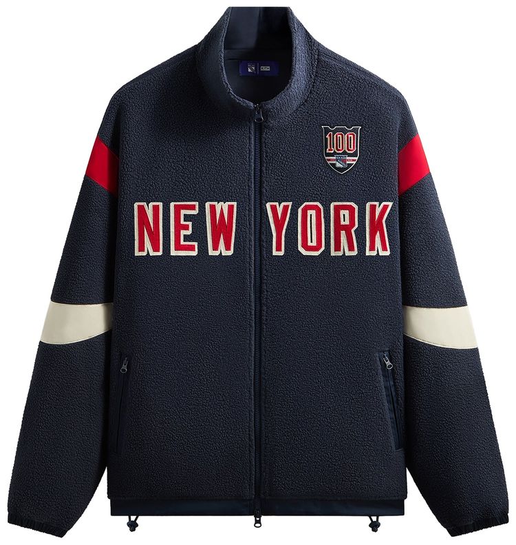 

Куртка Kith For The New York Rangers Pinehurst Sherpa Jacket, черный