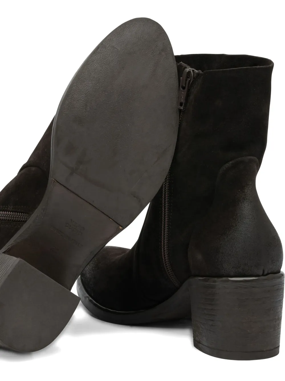 Ботинки с застежкой-молнией и блочным каблуком strategia shoes, черный — фото 4