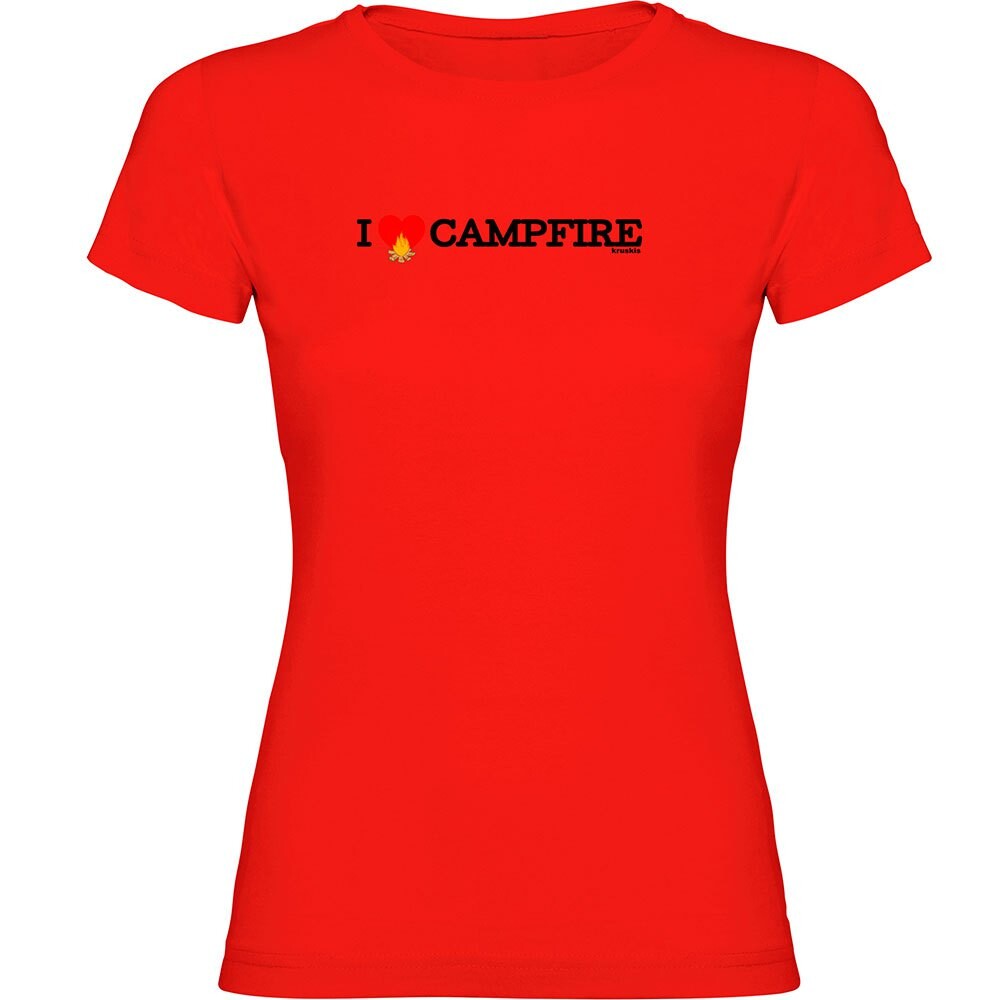 

Футболка Kruskis I Love Campfire, красный