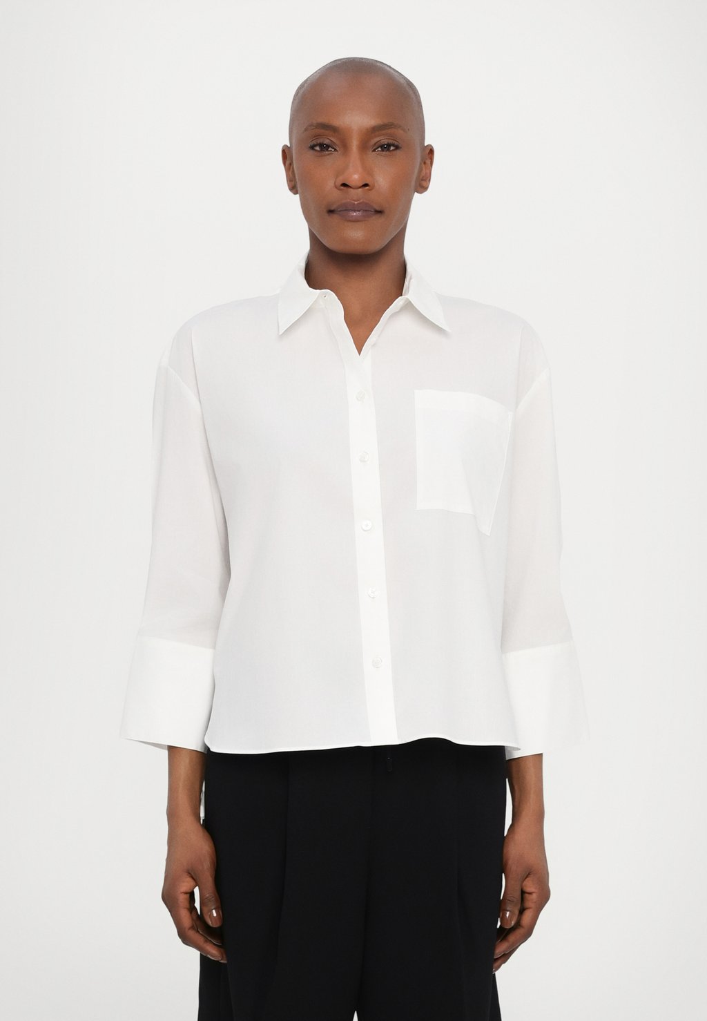 

Блузка на пуговицах SOLID SHIRT MICHAEL Michael Kors, белый