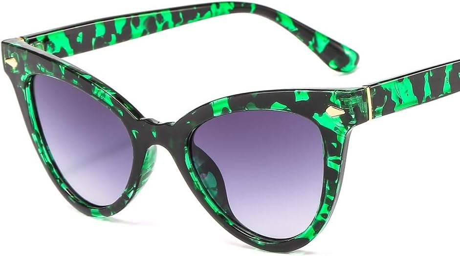 

Винтажные поляризованные солнцезащитные очки для женщин, очки для вождения, очки «кошачий глаз», защита от УФ-излучения UV400, очки для занятий спортом на открытом воздухе UQKY, C55