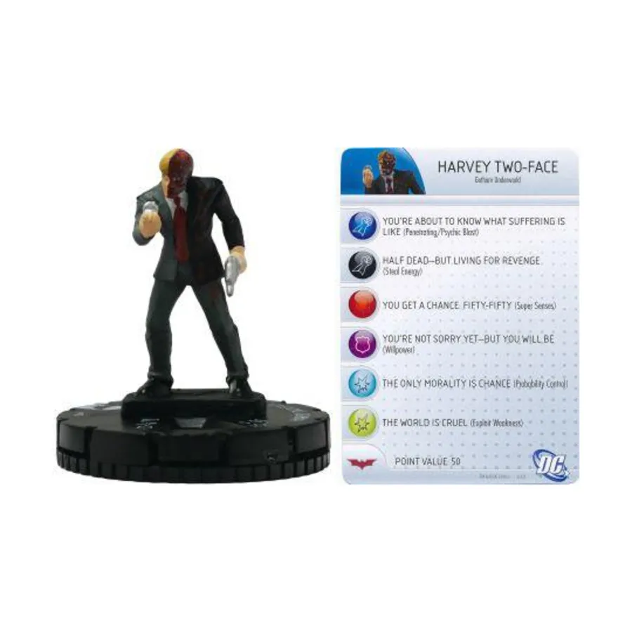 

Харви Двуликий # 105, DC HeroClix - Dark Knight Rises - Singles