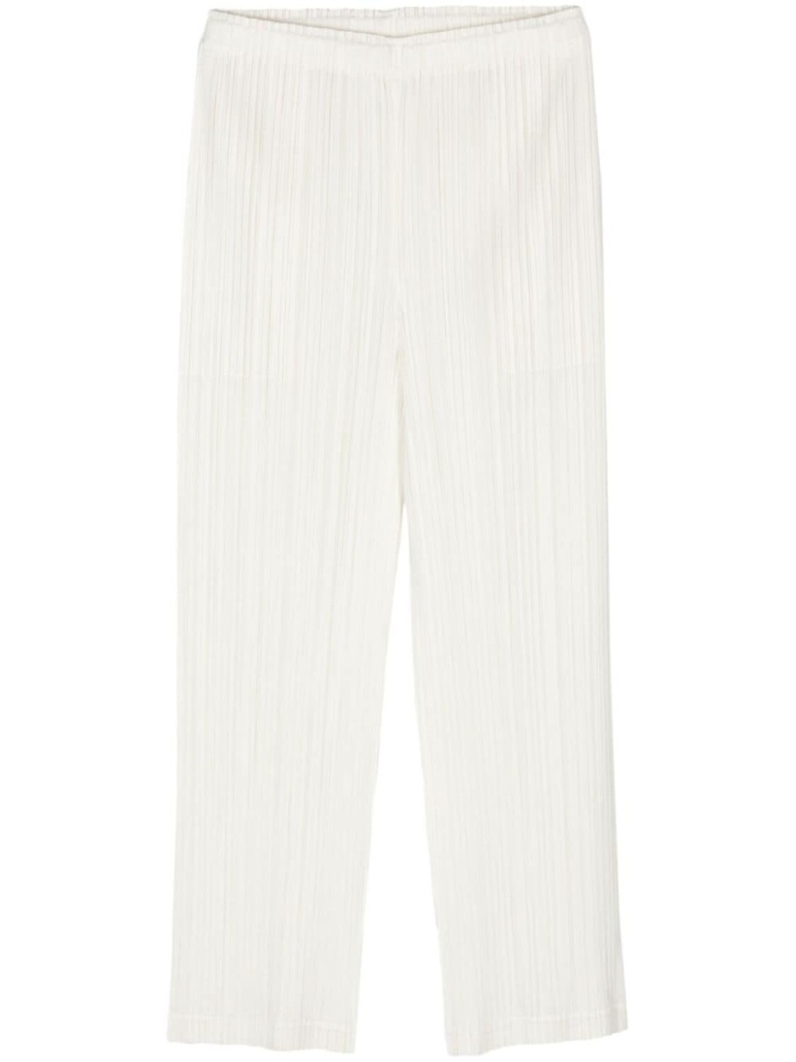 

Pleats Please Issey Miyake брюки со складками, белый